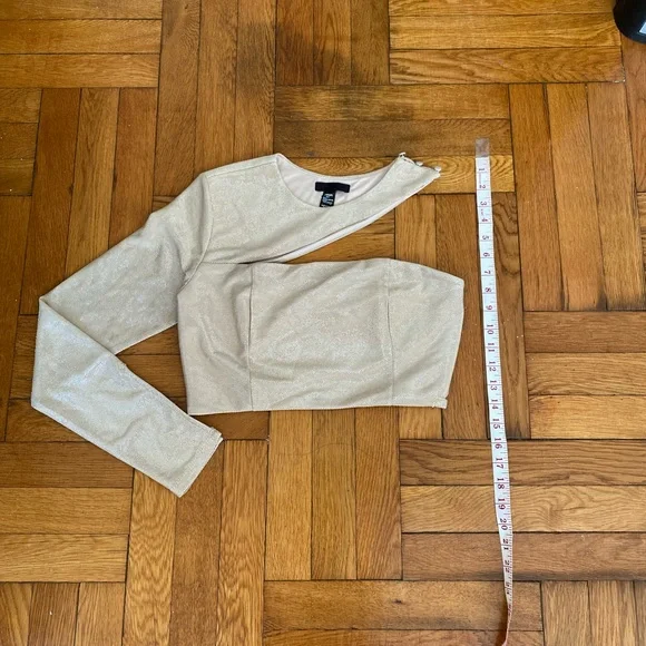 HOURS SELF TOP - Gold Beige - Size M - Picture 3 of 8